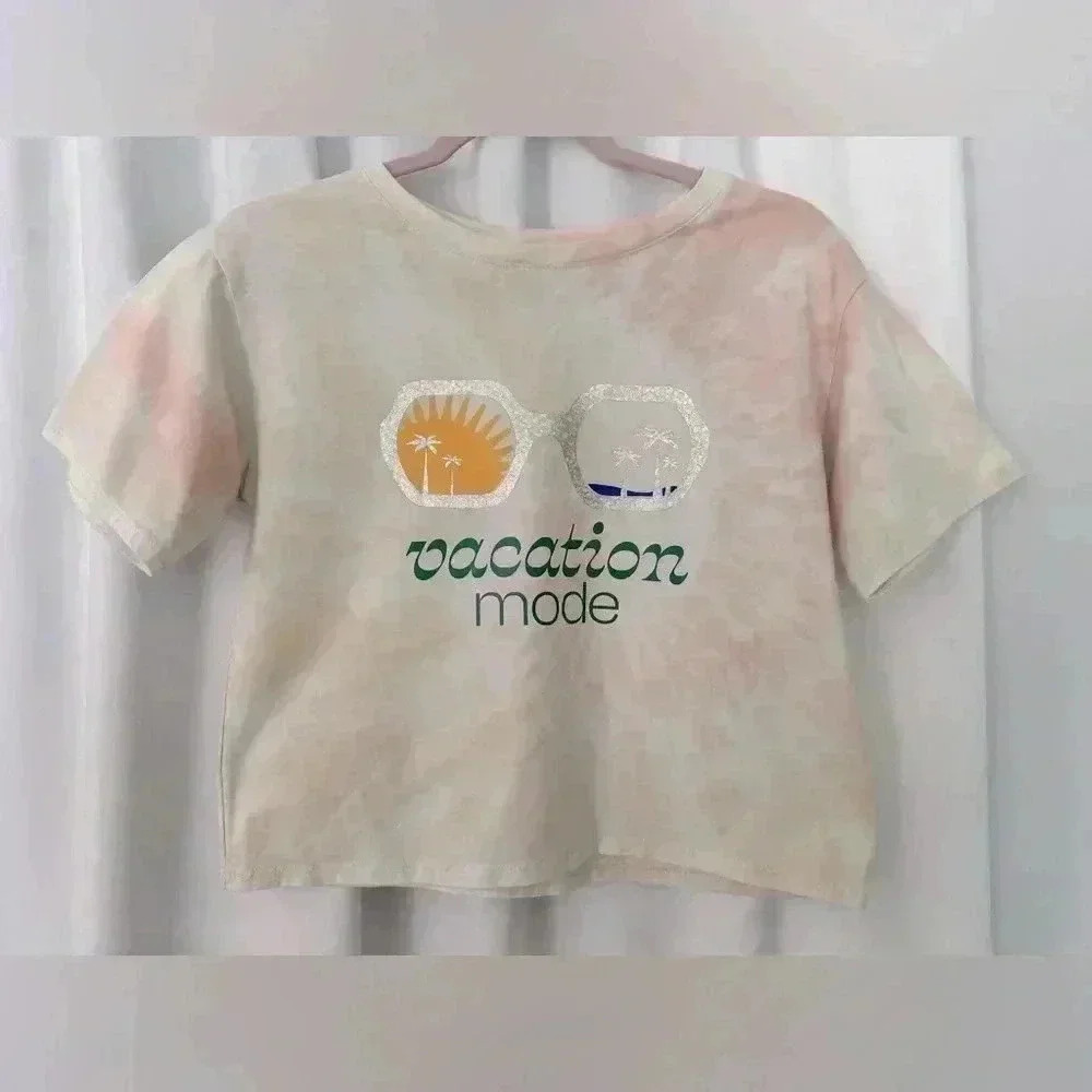 Art Class Girls Graphic Tie Dye Tee (599)